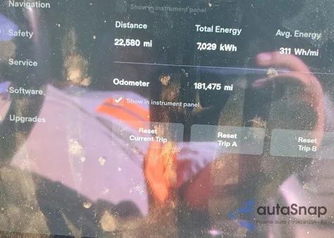 2016 Tesla Model X from USA, damaged, VIN 5YJXCAE27GF016861